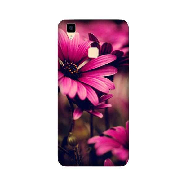 Purple Daisy Case for Vivo V3