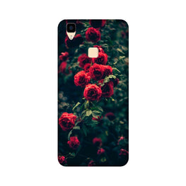 Red Rose Case for Vivo V3
