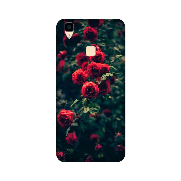 Red Rose Case for Vivo V3