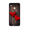 Red Hearts Case for Vivo V3 Max