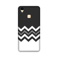 Black white Pattern2Case for Vivo V3 Max
