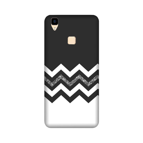 Black white Pattern2Case for Vivo V3 Max