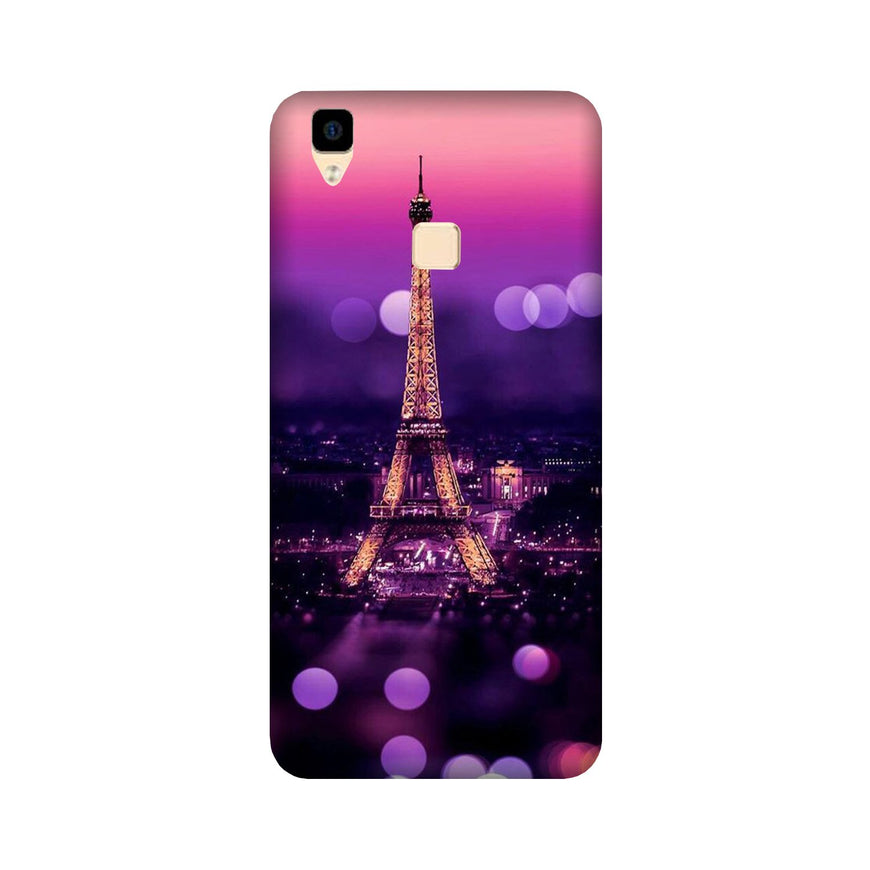Eiffel Tower Case for Vivo V3