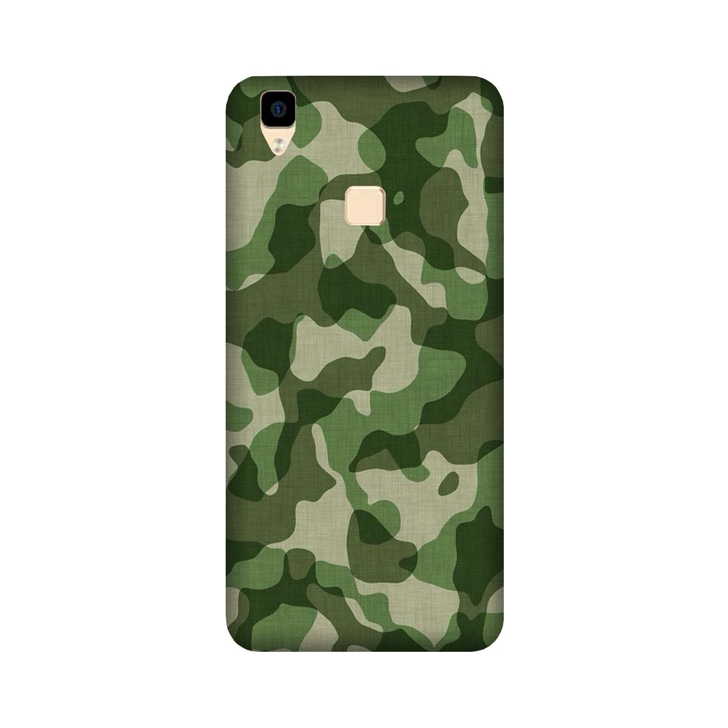 Army Camouflage Case for Vivo V3  (Design - 106)