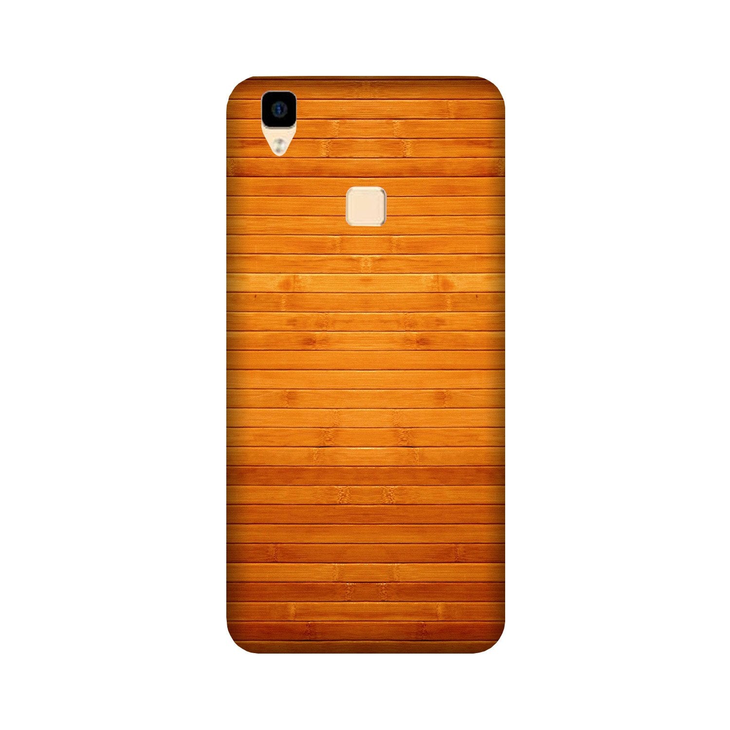 Wooden Look Case for Vivo V3 Max  (Design - 111)