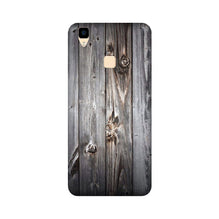 Wooden Look Case for Vivo V3  (Design - 114)