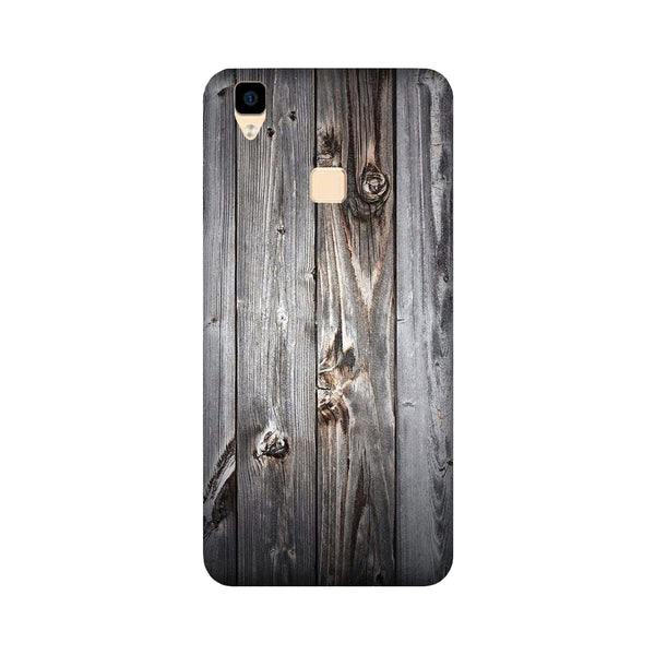 Wooden Look Case for Vivo V3  (Design - 114)