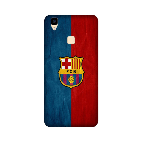 FCB Football Case for Vivo V3 Max  (Design - 123)