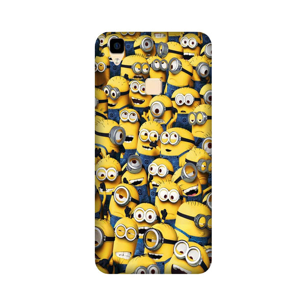 Minions Case for Vivo V3 Max  (Design - 126)