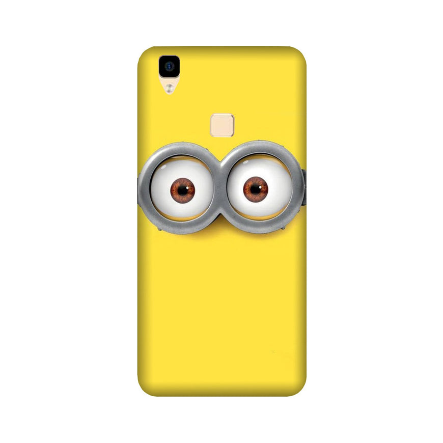 Minions Case for Vivo V3 Max  (Design - 128)