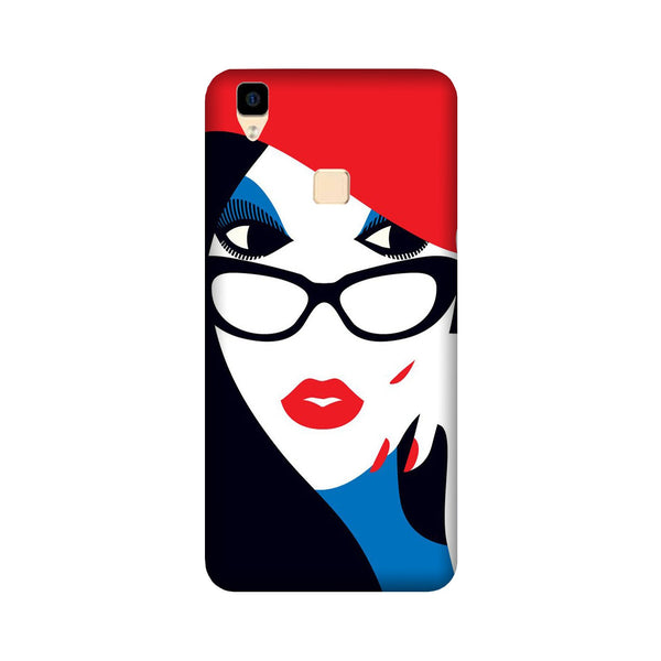 Girlish Case for Vivo V3 Max  (Design - 131)