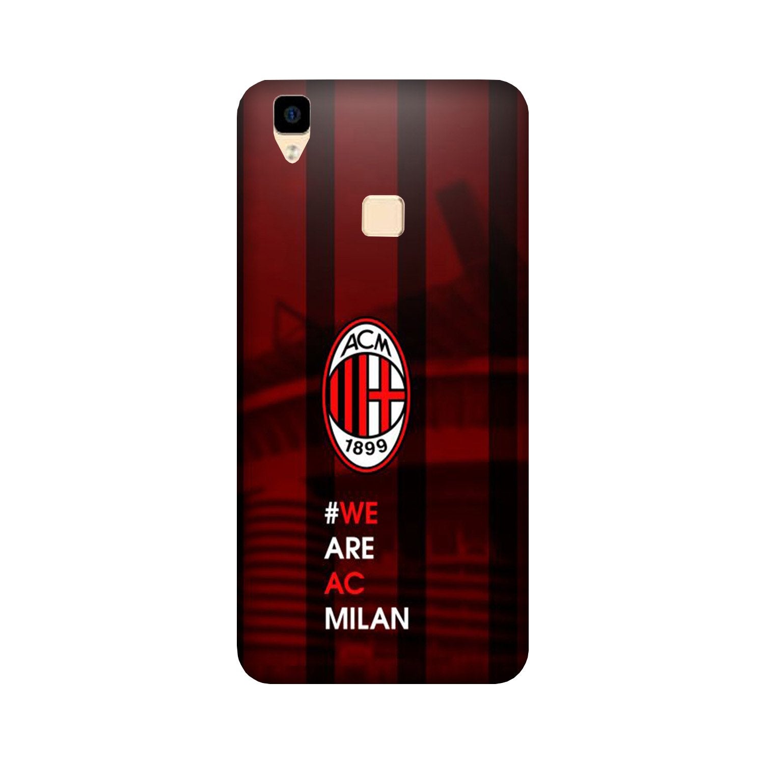 AC Milan Case for Vivo V3 Max  (Design - 155)