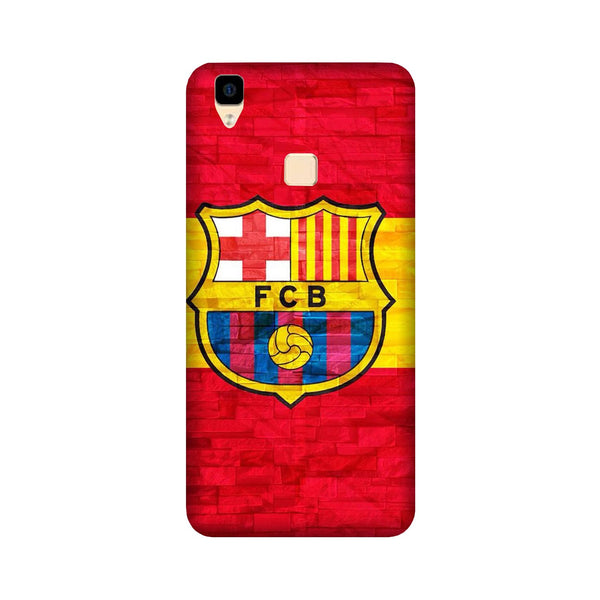 FCB Football Case for Vivo V3  (Design - 174)