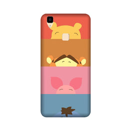Cartoon Case for Vivo V3 (Design - 183)