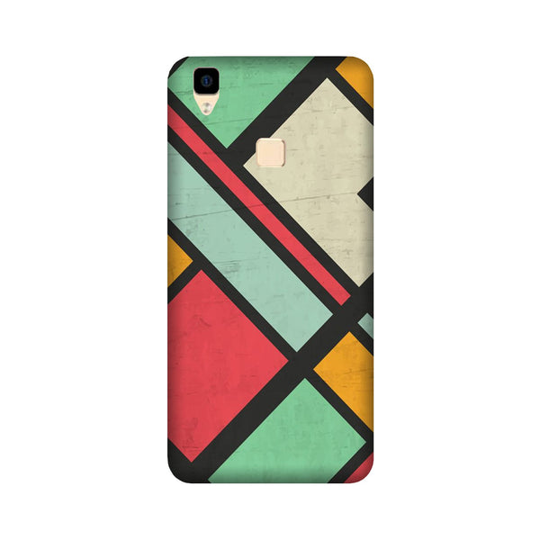 Boxes Case for Vivo V3 (Design - 187)