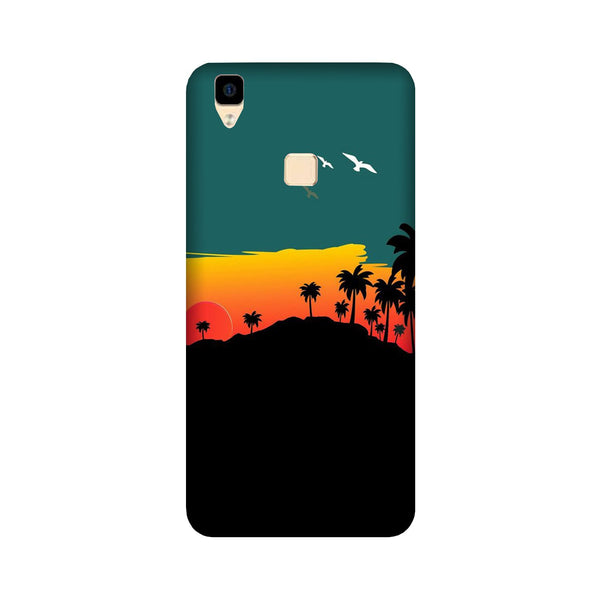 Sky Trees Case for Vivo V3 (Design - 191)