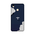 Clouds Plane Case for Vivo V3 Max (Design - 196)