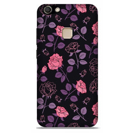 Rose Pattern Case for Vivo V7 Plus