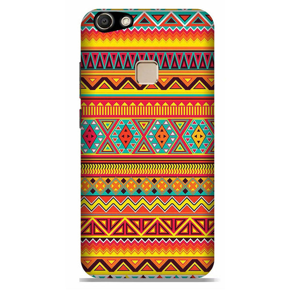 Zigzag line pattern Case for Vivo V7 Plus