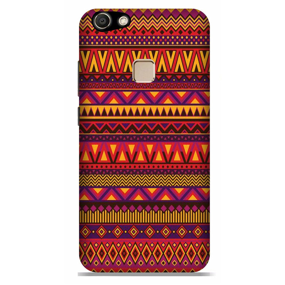 Zigzag line pattern2 Case for Vivo V7 Plus