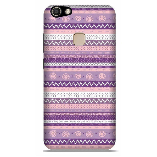Zigzag line pattern3 Case for Vivo V7 Plus