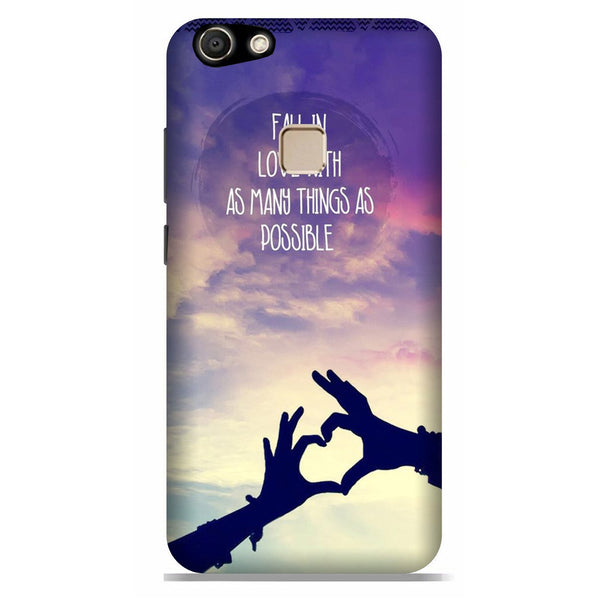Fall in love Case for Vivo V7 Plus