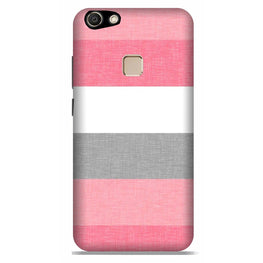 Pink white pattern Case for Vivo V7