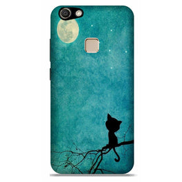 Moon cat Case for Vivo V7 Plus