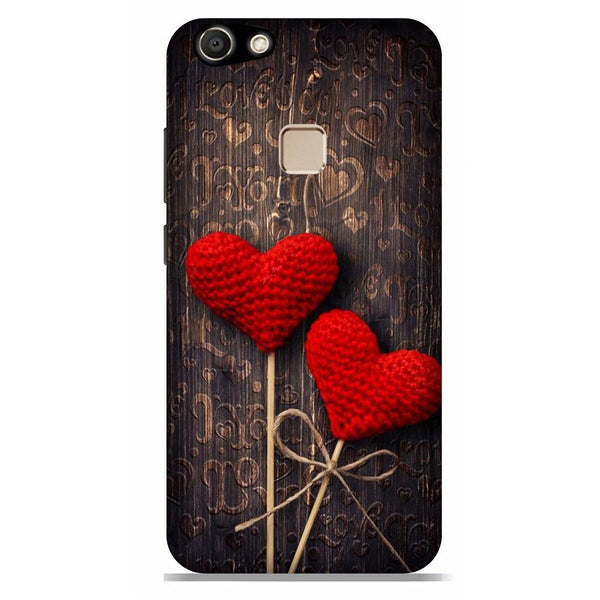 Red Hearts Case for Vivo V7 Plus