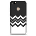 Black white Pattern2Case for Vivo V7 Plus