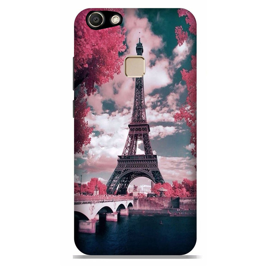 Eiffel Tower Case for Vivo V7  (Design - 101)