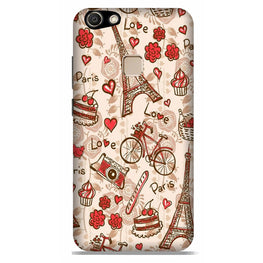 Love Paris Case for Vivo V7(Design - 103)