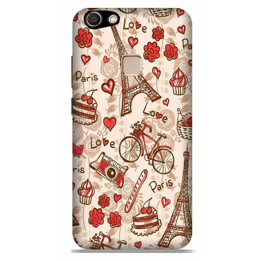 Love Paris Case for Vivo V7  (Design - 103)