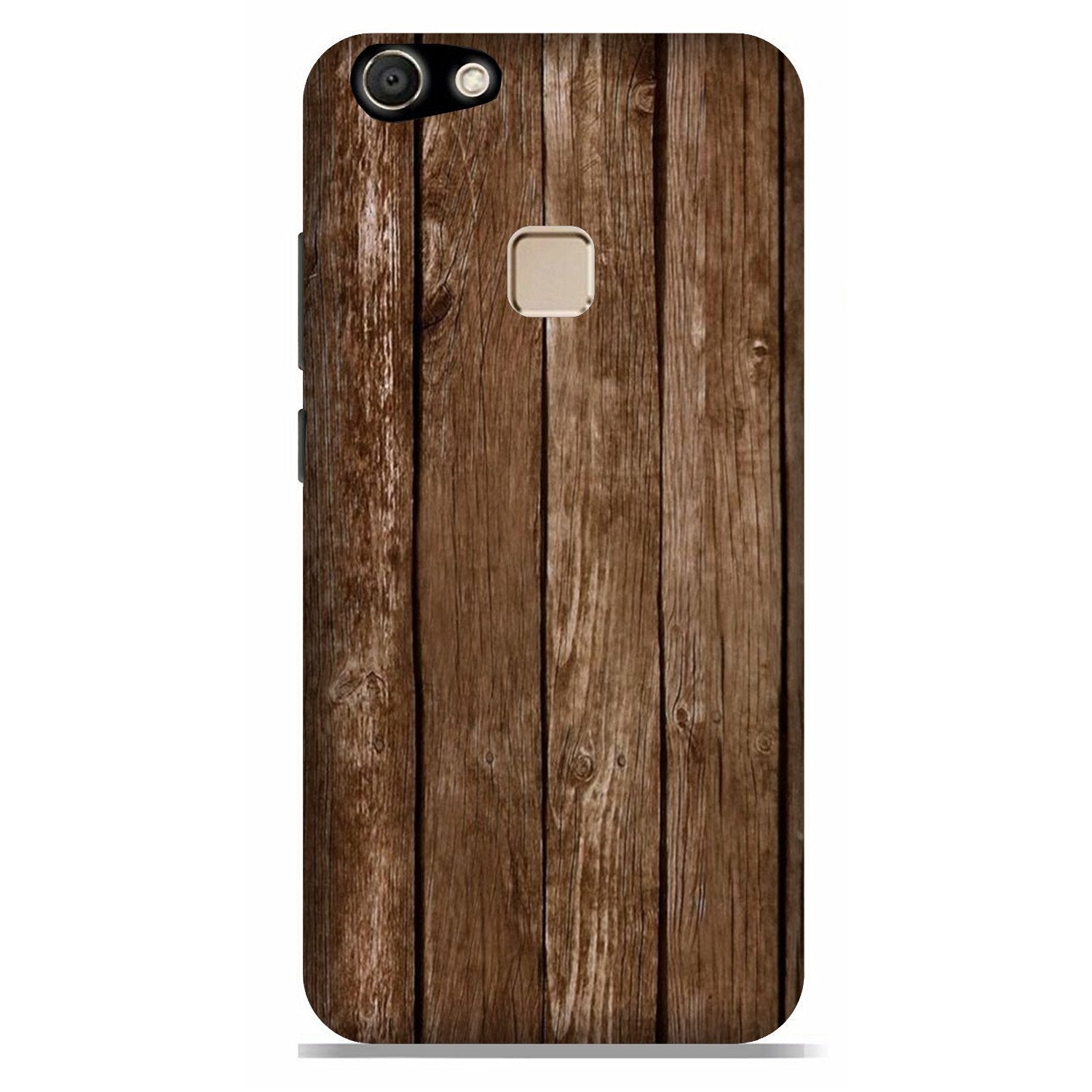 Wooden Look Case for Vivo V7  (Design - 112)