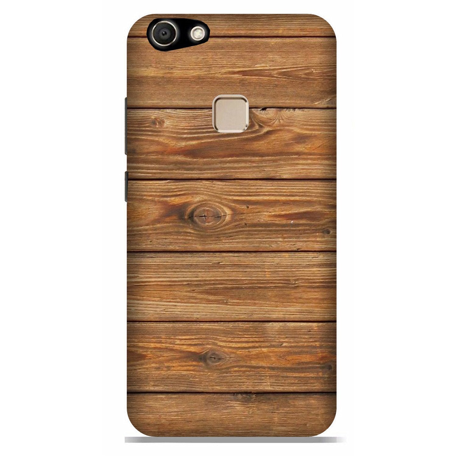 Wooden Look Case for Vivo V7 Plus(Design - 113)