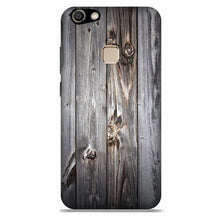 Wooden Look Case for Vivo V7  (Design - 114)
