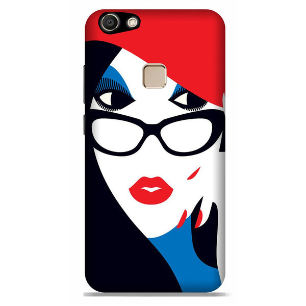 Girlish Case for Vivo V7  (Design - 131)