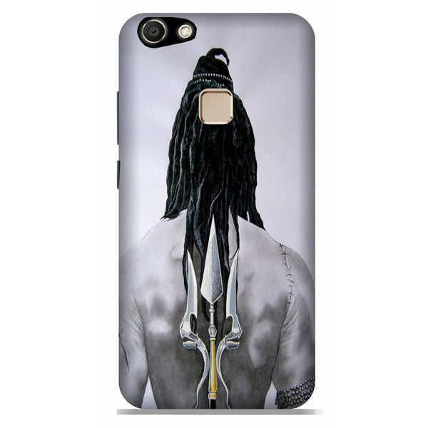 Lord Shiva Case for Vivo V7 Plus  (Design - 135)