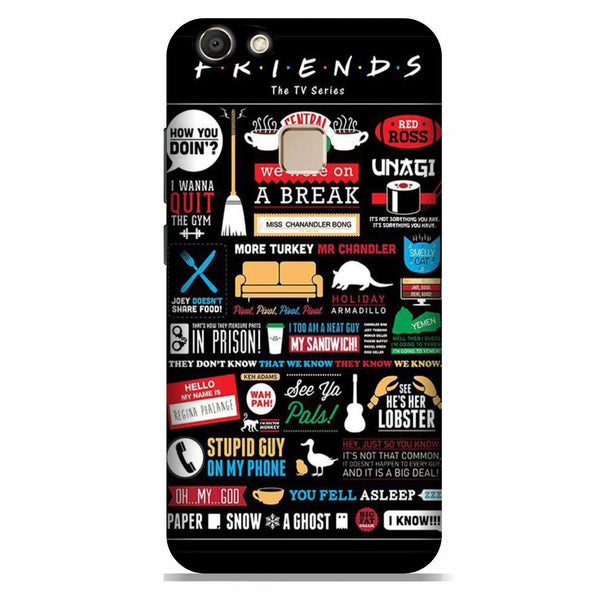 Friends Case for Vivo V7 Plus  (Design - 145)