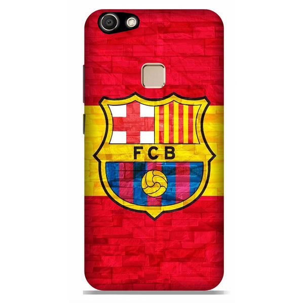 FCB Football Case for Vivo V7  (Design - 174)