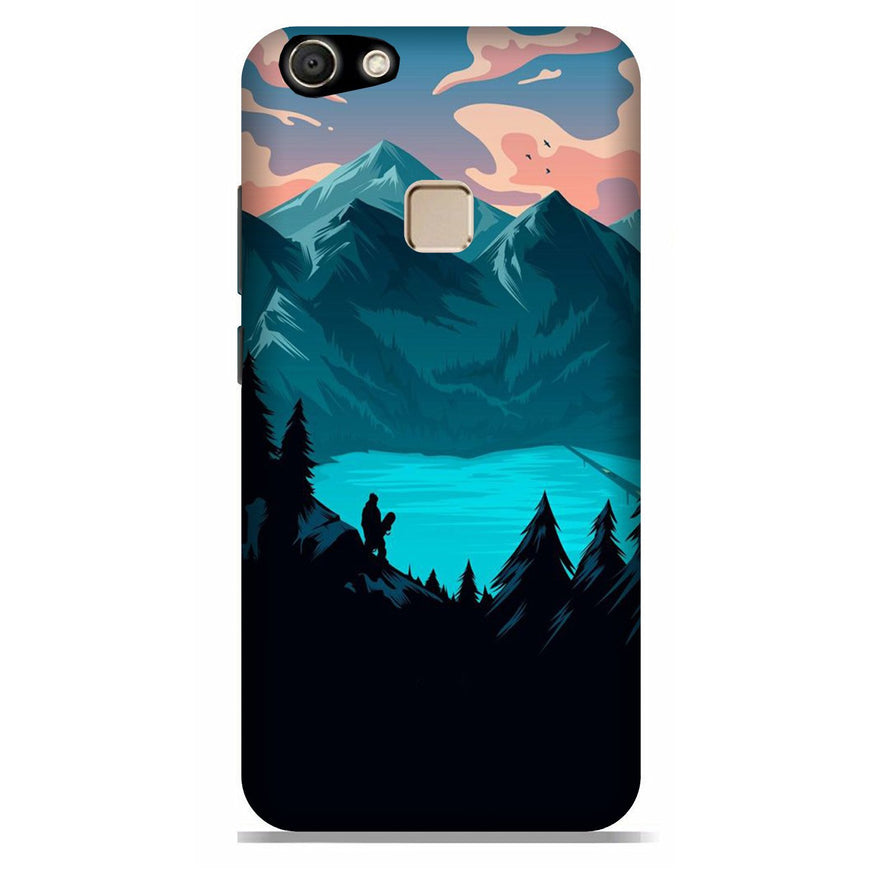 Mountains Case for Vivo V7 (Design - 186)