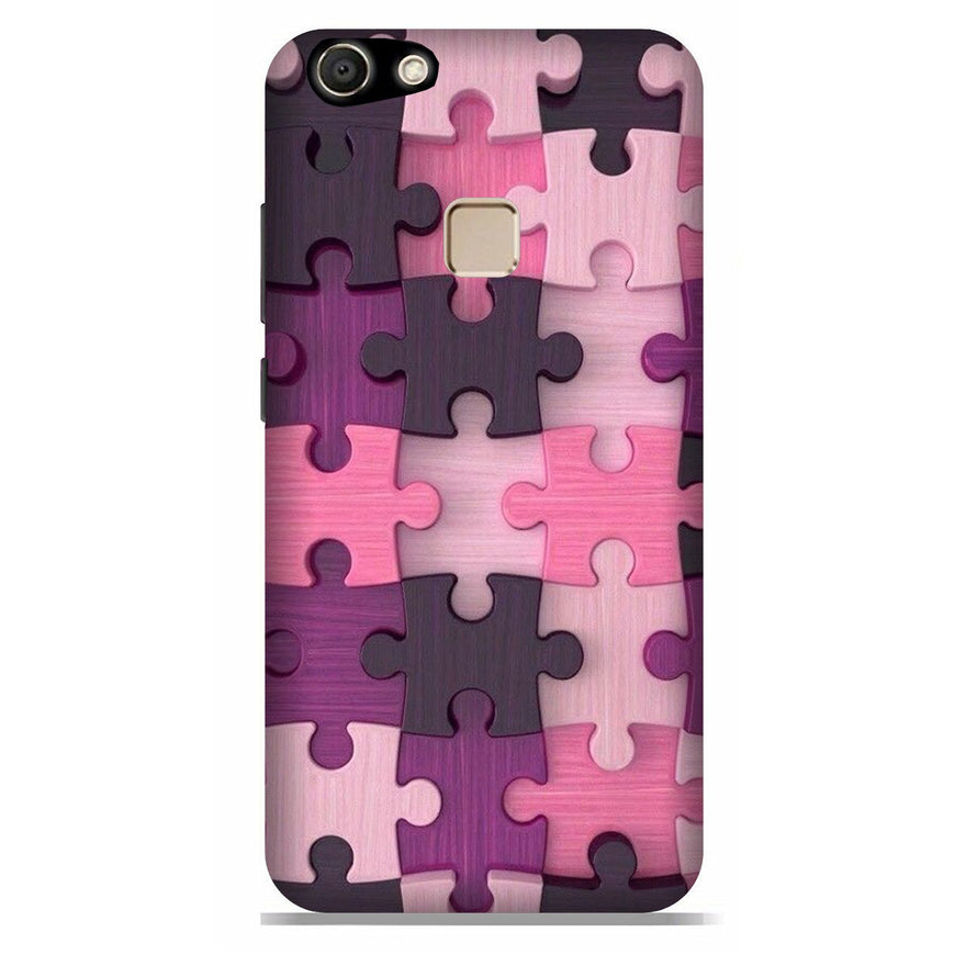 Puzzle Case for Vivo V7 Plus (Design - 199)