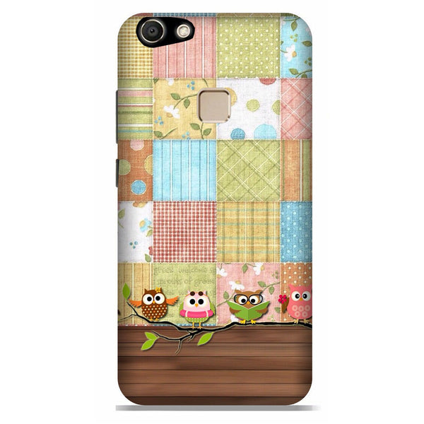Owls Case for Vivo V7 (Design - 202)