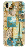 Travel Eiffel Tower Case for Vivo V9 (Design No. 206)