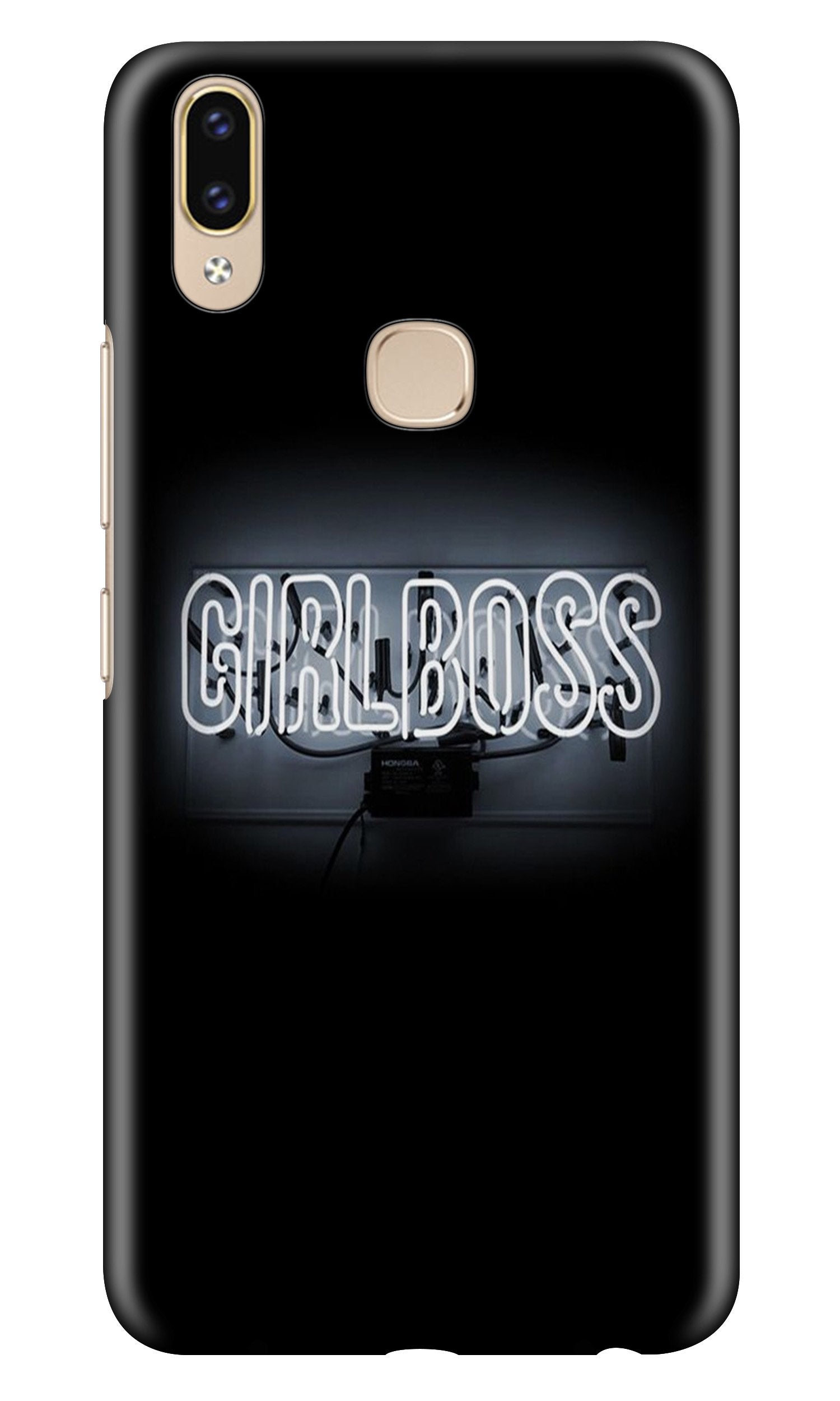 Girl Boss Black Case for Vivo Y95/Y93 (Design No. 268)