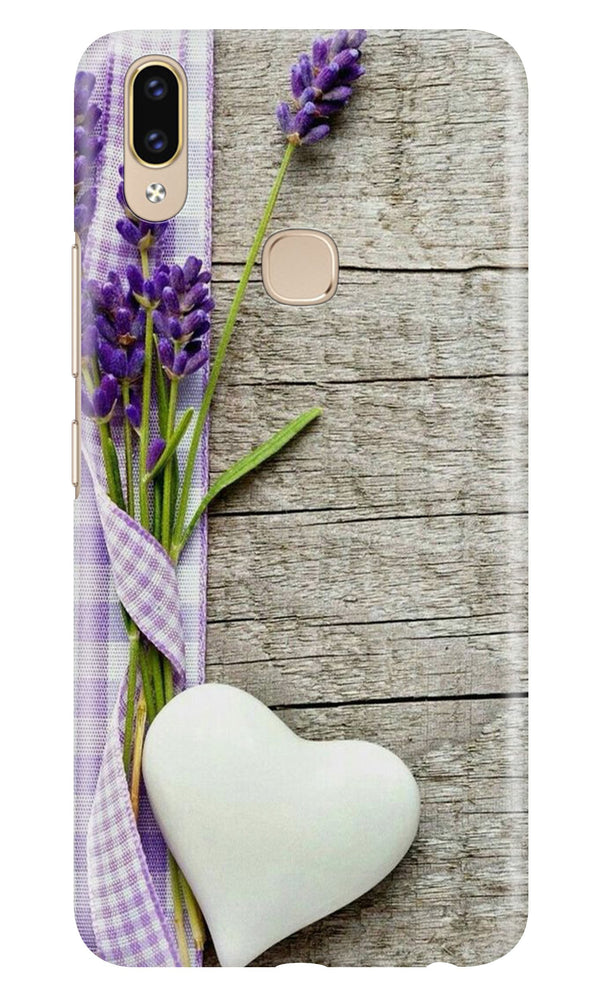 White Heart Case for Vivo Y95/Y93 (Design No. 298)