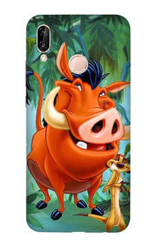 Timon and Pumbaa Mobile Back Case for Honor 10 Lite (Design - 305)