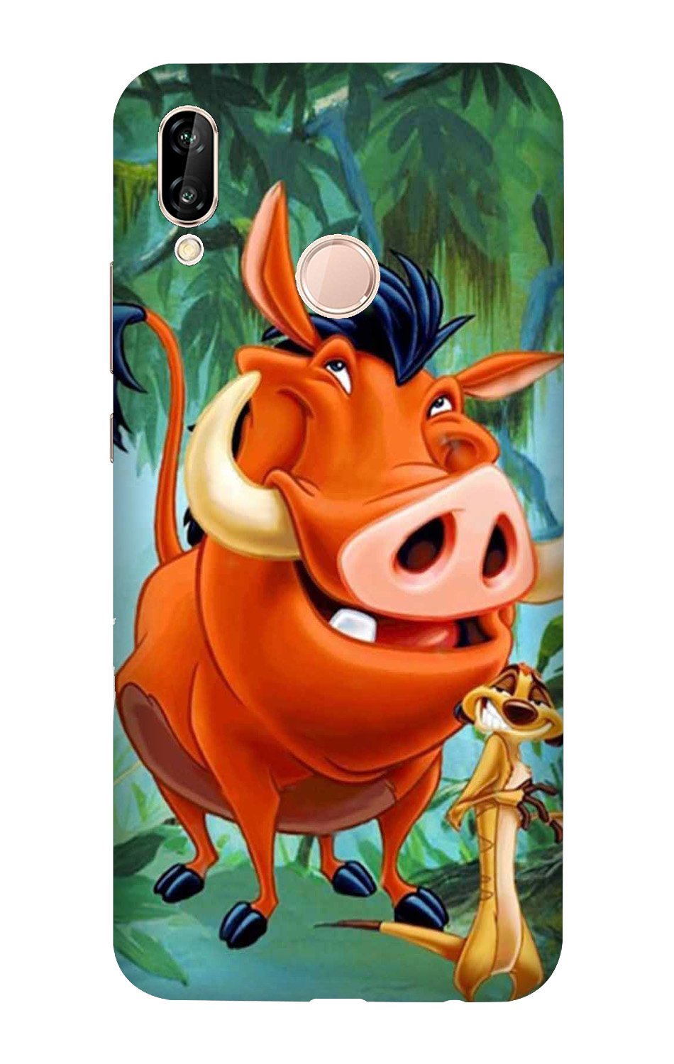 Timon and Pumbaa Mobile Back Case for Huawei Y9 (2019) (Design - 305)