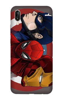 Superhero Mobile Back Case for Vivo Y95/ Y93   (Design - 311)
