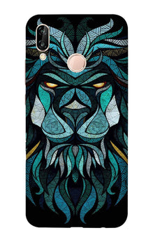 Lion Mobile Back Case for Vivo X21 (Design - 314)